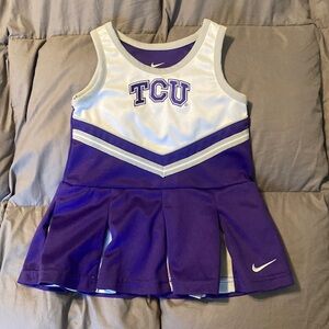 TCU cheerleader dress - 2T